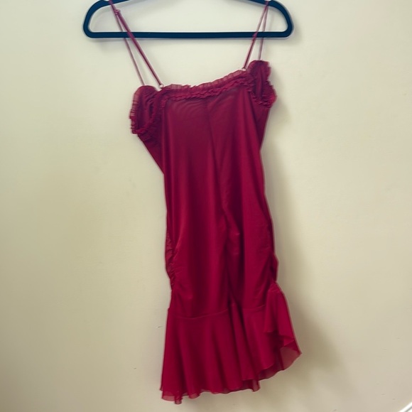 Asymmetrical Cutout Mini Dress - Picture 6 of 6